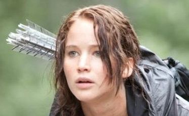 Jennifer Lawrence stars in The Hunger Games. Jennifer Lawrence stars in The Hunger Games.