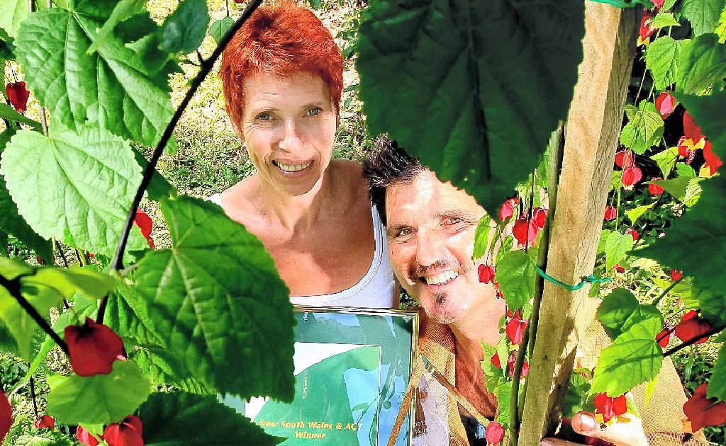 Ulrich Koerner and Jutta Straub-Koerner have been awarded the best small production nursery in NSW. Ulrich Koerner and Jutta Straub-Koerner have been awarded the best small production nursery in NSW.