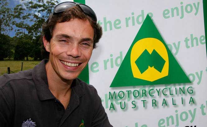 SPECIAL GUEST: Former World Supersport Champion motorcycle racer Chris Vermeulen will be riding the first ever laps on the new Whitsunday Raceway and Driver Education Training Facility track when it opens on Sunday, December 4. Photo Contributed SPECIAL GUEST: Former World Supersport Champion motorcycle racer Chris Vermeulen will be riding the first ever laps on the new Whitsunday Raceway and Driver Education Training Facility track when it opens on Sunday, December 4. Photo Contributed