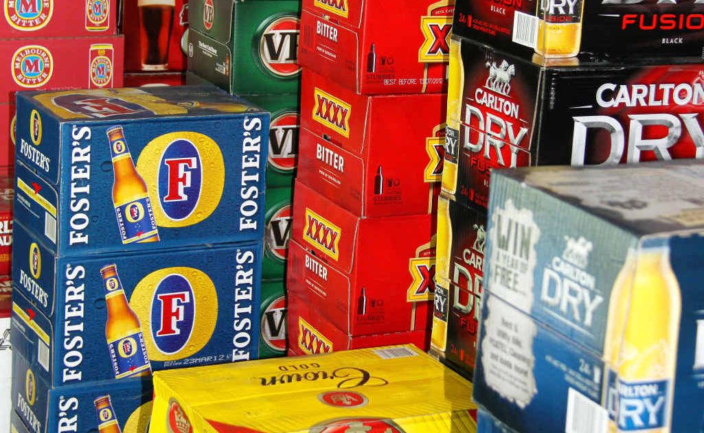 Savour this sight because there might come a day when Emerald floods again and the local bottleshop runs dry. Savour this sight because there might come a day when Emerald floods again and the local bottleshop runs dry.