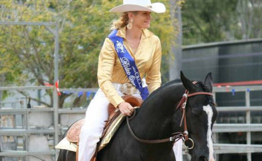 Emerald’s Sara Malone came within a whisker of taking out the CRCA Rodeo Queen title at the Rockhampton finals, but did come away with the coveted Miss Horsemanship title. Emerald’s Sara Malone came within a whisker of taking out the CRCA Rodeo Queen title at the Rockhampton finals, but did come away with the coveted Miss Horsemanship title.