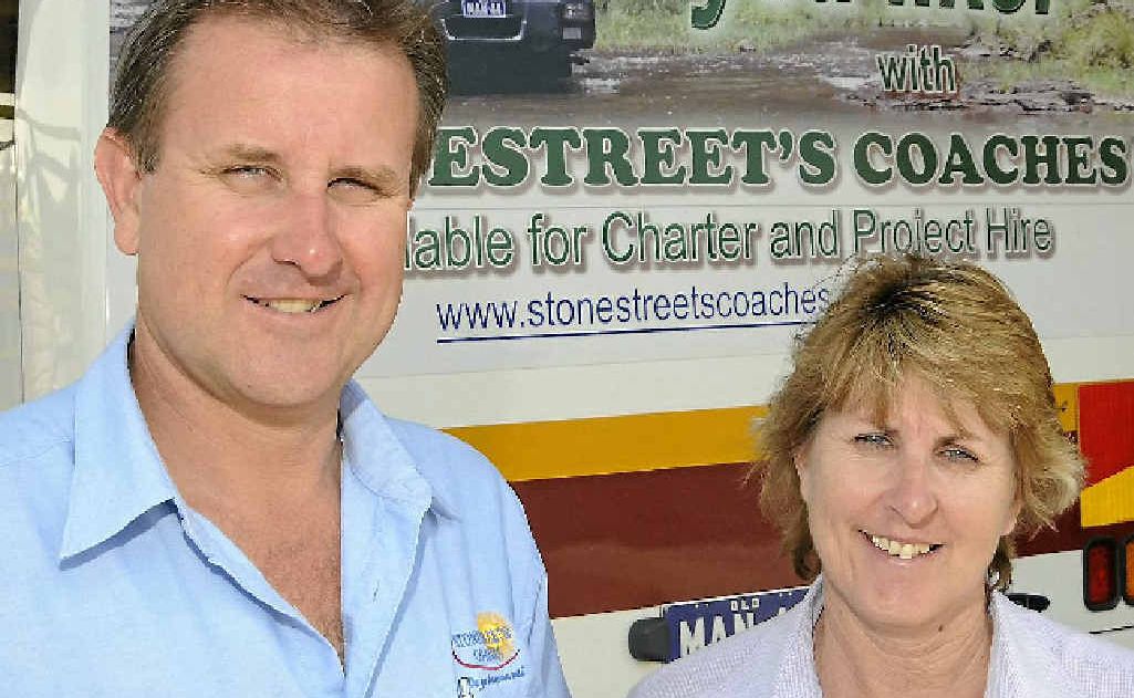 The owners of Stonestreet’s Coaches Phil Stonestreet and Bev Mules have secured a multi-million dollar contract servicing the mining and resources sector. The owners of Stonestreet’s Coaches Phil Stonestreet and Bev Mules have secured a multi-million dollar contract servicing the mining and resources sector.