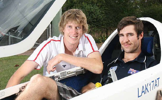 Andrew and Nick Maddocks recently represented Australia at the World Junior Gliding Championships in Germany. Andrew and Nick Maddocks recently represented Australia at the World Junior Gliding Championships in Germany.