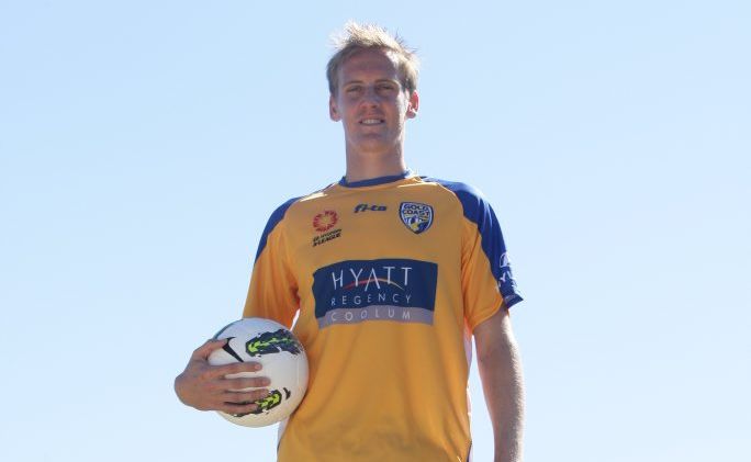 Gold Coast United captain, Michael Thwaite. Gold Coast United captain, Michael Thwaite.