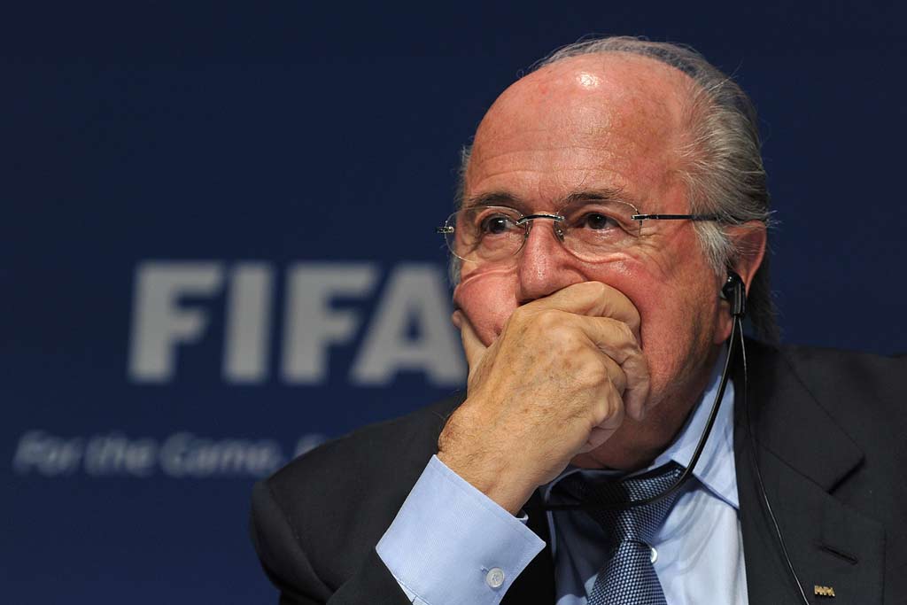 FIFA president Sepp Blatter. FIFA president Sepp Blatter.