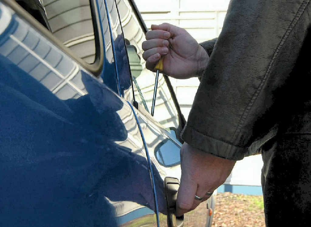 There has been a rise in break-ins and theft from cars, and police say much of the theft has been the work of opportunistic thieves simply opening unlocked doors. . There has been a rise in break-ins and theft from cars, and police say much of the theft has been the work of opportunistic thieves simply opening unlocked doors. .