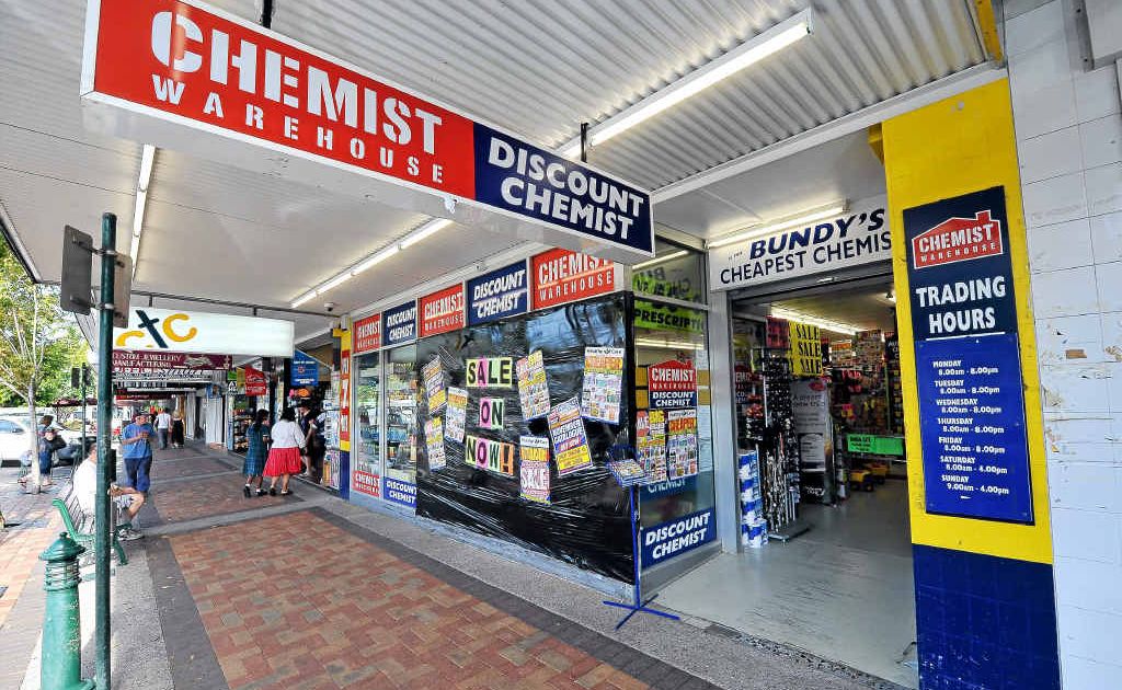 Changes to federal laws that restrict where new pharmacies can be opened have forced Chemist Warehouse to shelve plans it had for outlets in Childers and Gin Gin. Changes to federal laws that restrict where new pharmacies can be opened have forced Chemist Warehouse to shelve plans it had for outlets in Childers and Gin Gin.