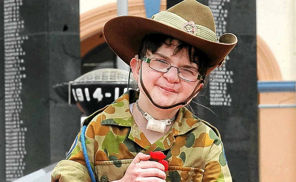 Summer Castles, 14, has endured between 115 and 120 operations but has fulfilled her dream of becoming an ADF Cadet. Summer Castles, 14, has endured between 115 and 120 operations but has fulfilled her dream of becoming an ADF Cadet.