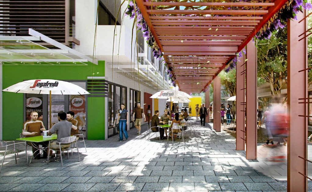 An artist's impression of how the centre of WA mining hug Karratha will look when plans to transform the town into a city of 50,000 people get into full swing. An artist's impression of how the centre of WA mining hug Karratha will look when plans to transform the town into a city of 50,000 people get into full swing.