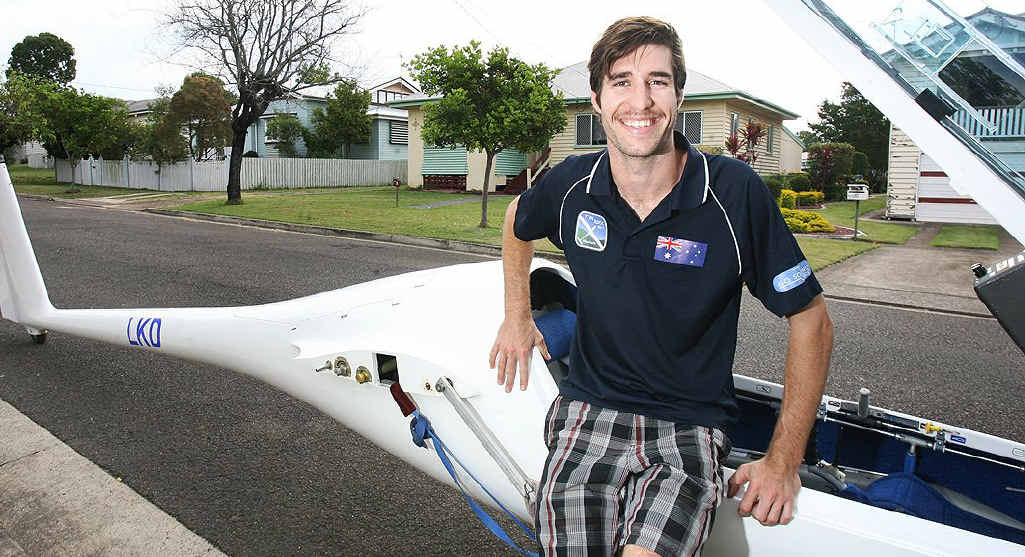 October sport star Nick Maddocks is representing Australia in his aerial sport. October sport star Nick Maddocks is representing Australia in his aerial sport.