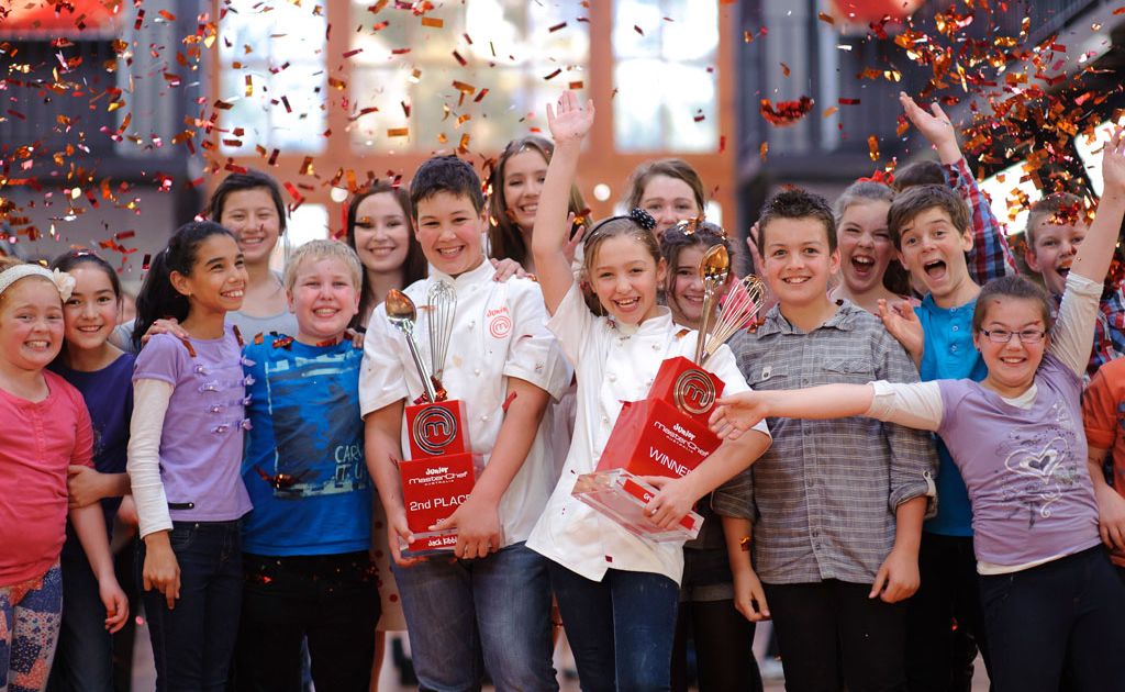 Junior MasterChef 2011 winner Greta and runner up Jack. Junior MasterChef 2011 winner Greta and runner up Jack.