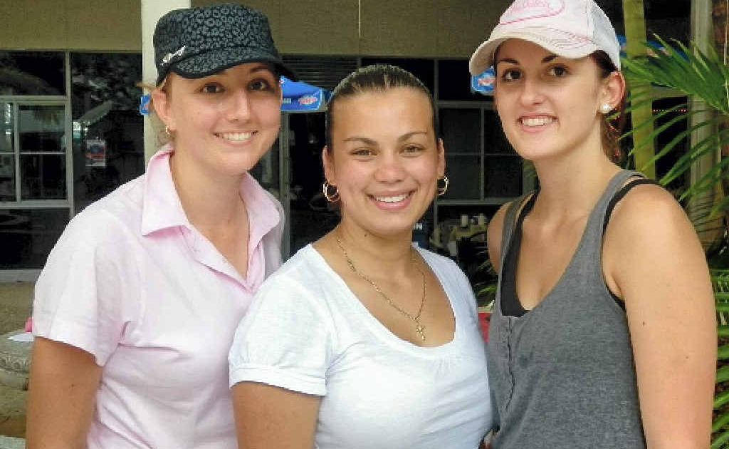 Gen Y girls Kate Connolly, Cassie Dorante and Candice Ball use their mobile phones for just about everything but haven’t broken up with anyone via text – yet. Gen Y girls Kate Connolly, Cassie Dorante and Candice Ball use their mobile phones for just about everything but haven’t broken up with anyone via text – yet.