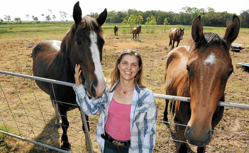 Nathalie Phillips has started equine assisted therapy counselling using horses. Nathalie Phillips has started equine assisted therapy counselling using horses.
