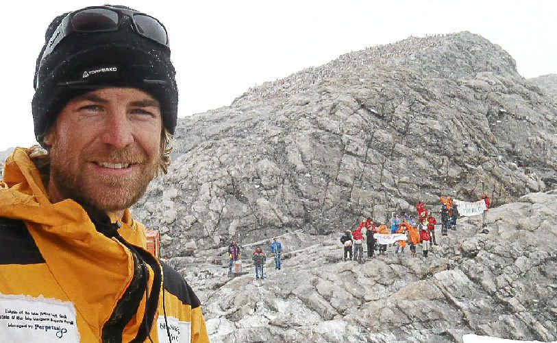 Peter McCabe retraces Sir Douglas Mawson’s steps in Antarctica. Peter McCabe retraces Sir Douglas Mawson’s steps in Antarctica.