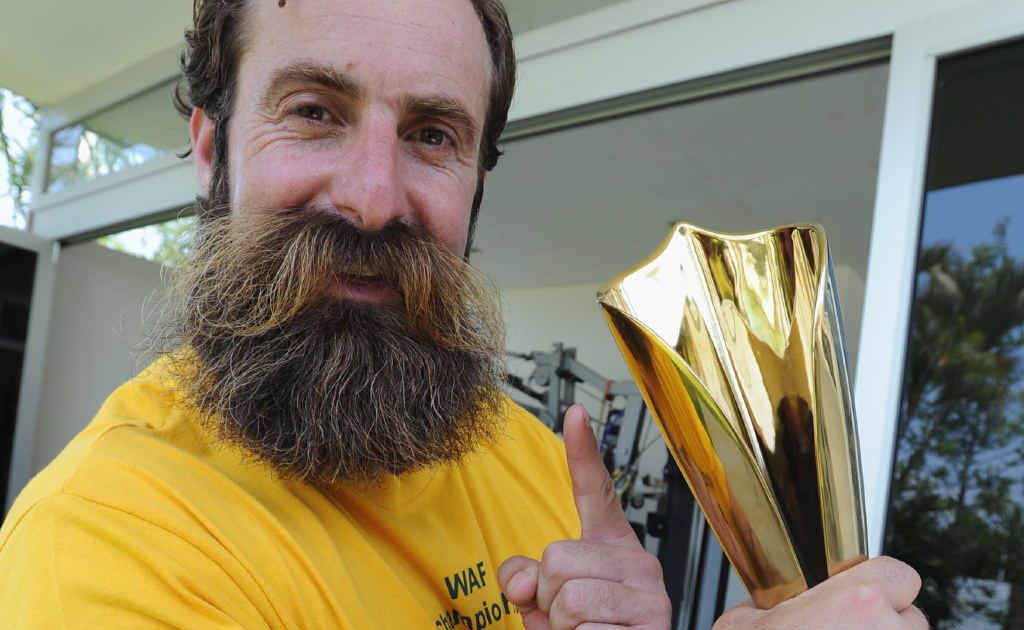 Hervey Bay’s Sam Saffuri is hoping to improve his ranking at the World Arm Wrestling Championships in Kazakhstan. Hervey Bay’s Sam Saffuri is hoping to improve his ranking at the World Arm Wrestling Championships in Kazakhstan.
