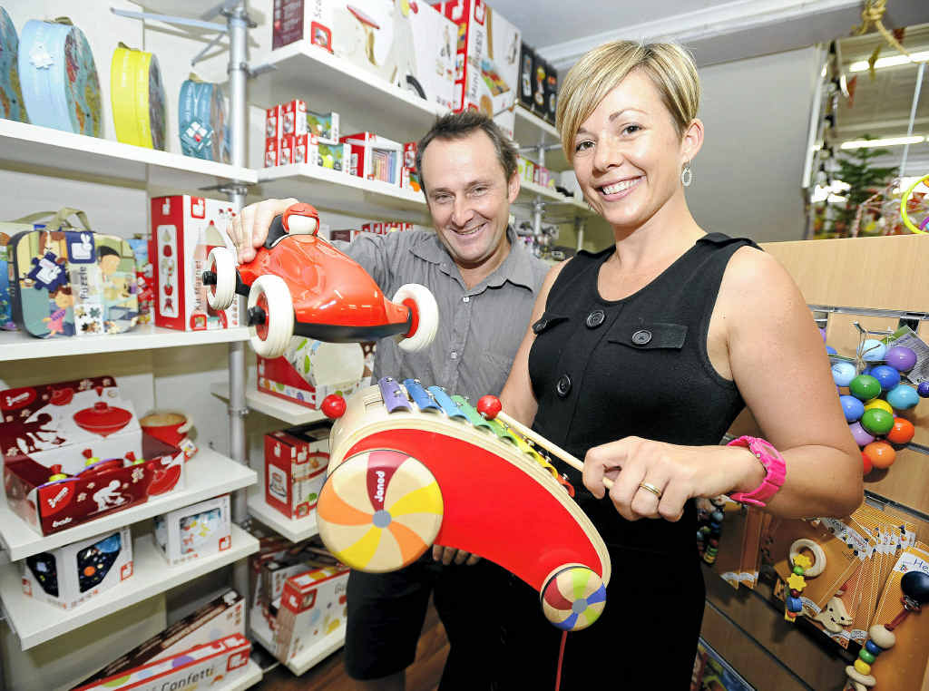 Owners of Toy Kingdom in Lismore, Carey and Carmel Horner, with some of the popular Christmas present choices for 2011. Owners of Toy Kingdom in Lismore, Carey and Carmel Horner, with some of the popular Christmas present choices for 2011.