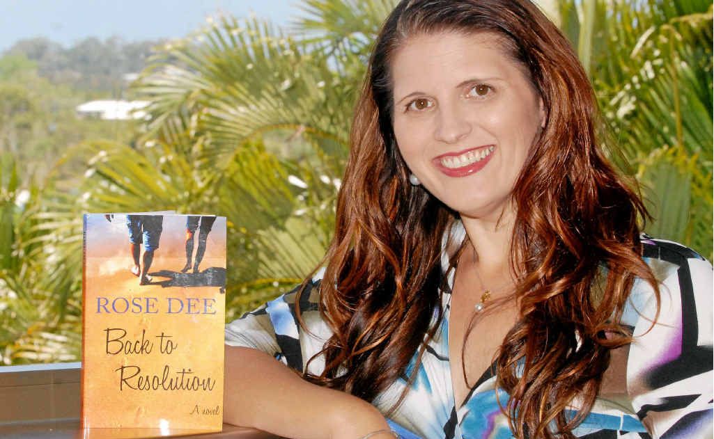 Mackay author Rose Dee’s book Back to Resolution will be launched at Collins Booksellers at Sydney Street Markets on Saturday, December 10. Mackay author Rose Dee’s book Back to Resolution will be launched at Collins Booksellers at Sydney Street Markets on Saturday, December 10.