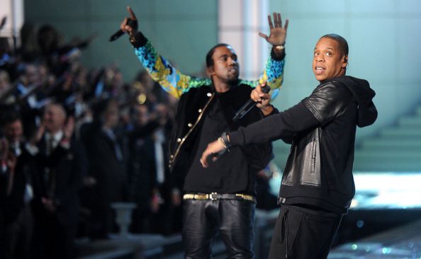 2011 Victoria's Secret Fashion Show - Performance by Kanye West and Jay Z. 2011 Victoria's Secret Fashion Show - Performance by Kanye West and Jay Z.