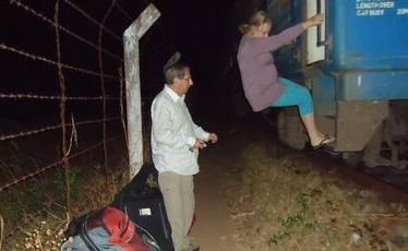 Escaping from the Tazara in the dead of the night. Escaping from the Tazara in the dead of the night.