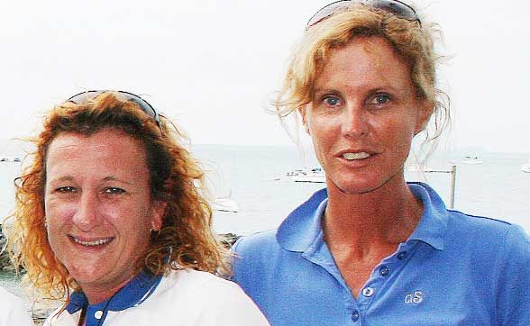 LADY LUCK: Lady skippers Tania Watson and Kathryn Galloway were the overall winners of this year's lady skipper series. Photo Aimee Vinci / Whitsunday Times LADY LUCK: Lady skippers Tania Watson and Kathryn Galloway were the overall winners of this year's lady skipper series. Photo Aimee Vinci / Whitsunday Times