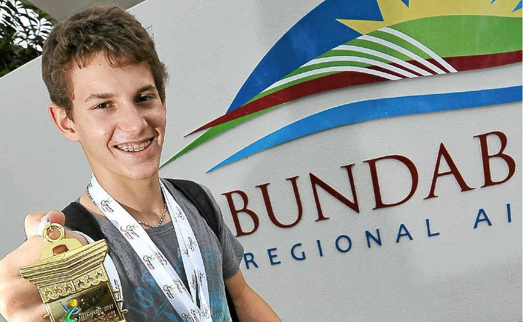 Rheed McCracken has returned from Dubai after winning a spot in the 2012 Paralympics. Rheed McCracken has returned from Dubai after winning a spot in the 2012 Paralympics.