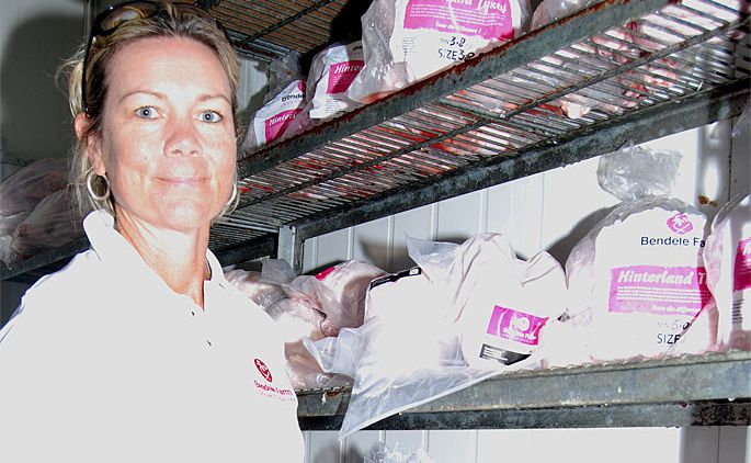 Sarah Sterns from Bendele Farm, Kilkivan. Sarah Sterns from Bendele Farm, Kilkivan.