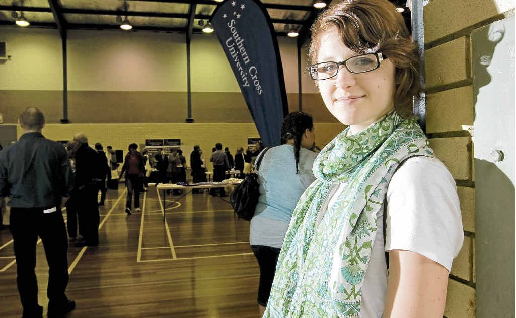 Annie Groves of Maclean is looking forward to going to university, but is not looking forward to the costs associated with being a student. Annie Groves of Maclean is looking forward to going to university, but is not looking forward to the costs associated with being a student.