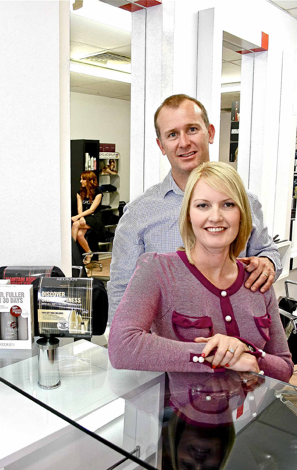 Universal Hair salons owners Sam and Rebecca Penny focus on providing a fantastic customer experience. Universal Hair salons owners Sam and Rebecca Penny focus on providing a fantastic customer experience.