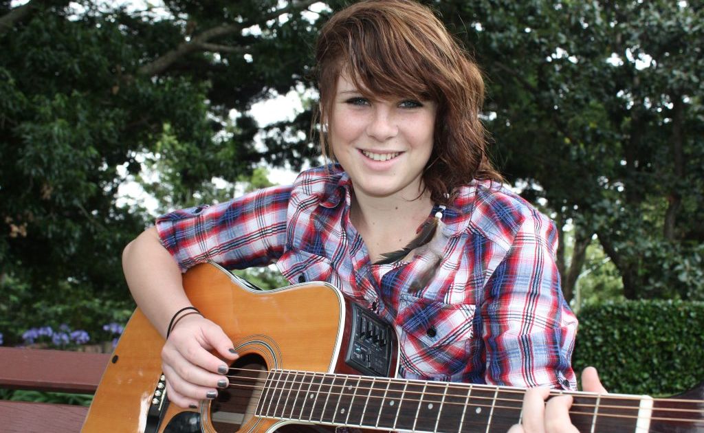 Genoa Morris, 15, was discovered by a producer who realised she had a vocal range possible for only five per cent of the population. Genoa Morris, 15, was discovered by a producer who realised she had a vocal range possible for only five per cent of the population.