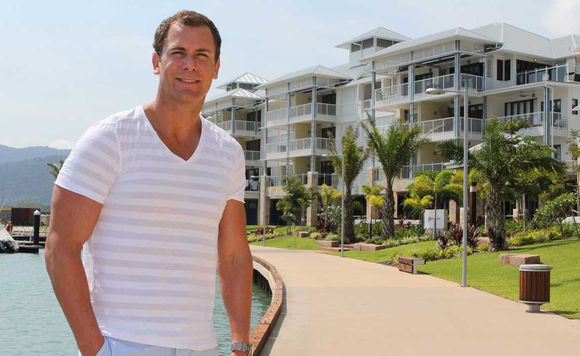 SECOND HOME: Footballer Wayne Carey was in the Whitsundays last week looking at purchasing a holiday home.
Photo Sharon Smallwood SECOND HOME: Footballer Wayne Carey was in the Whitsundays last week looking at purchasing a holiday home.
Photo Sharon Smallwood