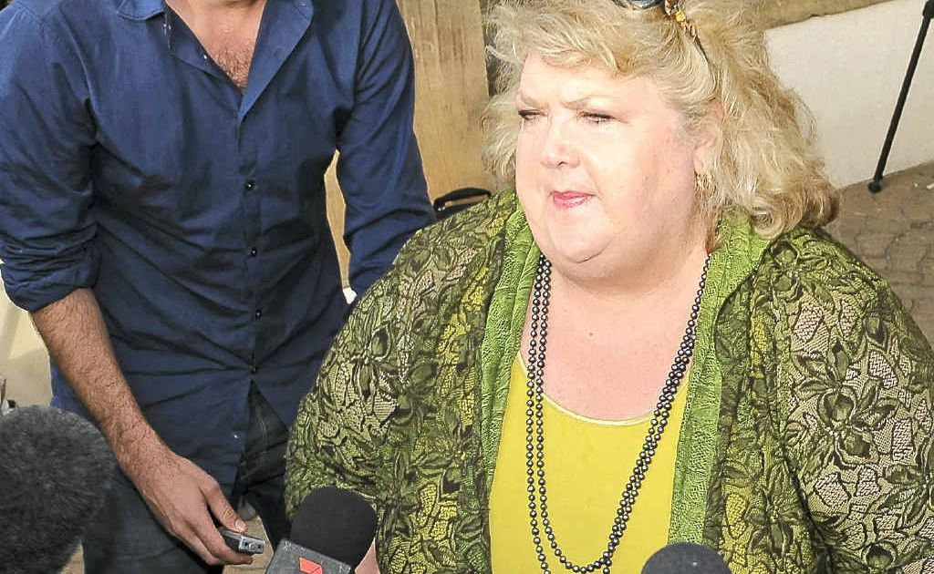 Toni Hoffman talks to the media after Jayant Patel’s sentence was delivered at Bundaberg Courthouse. Toni Hoffman talks to the media after Jayant Patel’s sentence was delivered at Bundaberg Courthouse.
