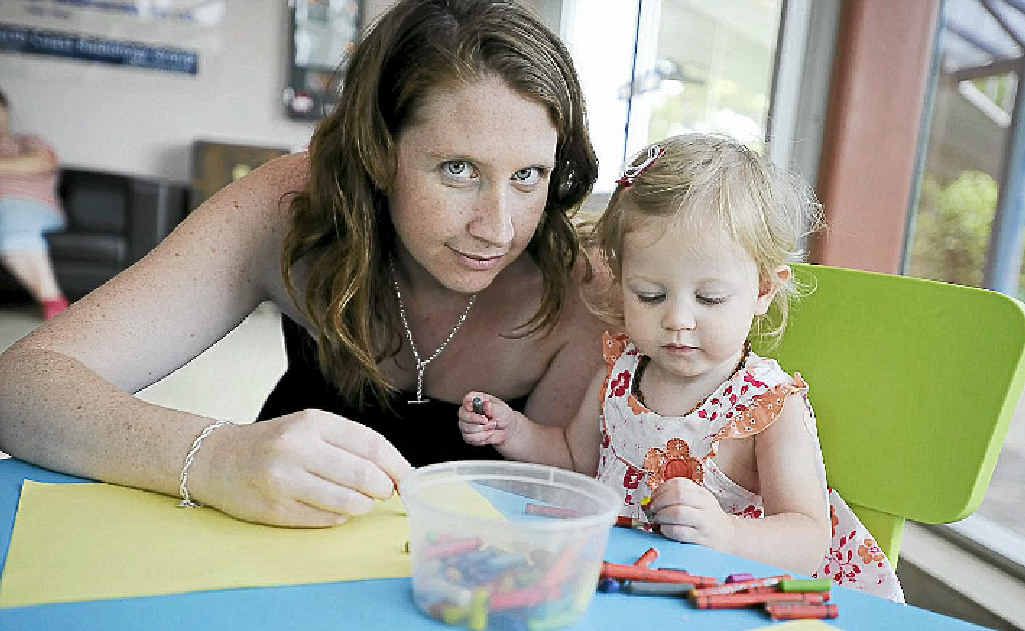 Belinda Lang of East Ballina would like more community awareness of breastfeeding women’s rights after being told she couldn’t feed her daughter Elorah, 18 months, at the Wet’n’Wild theme park on the Gold Coast. Belinda Lang of East Ballina would like more community awareness of breastfeeding women’s rights after being told she couldn’t feed her daughter Elorah, 18 months, at the Wet’n’Wild theme park on the Gold Coast.