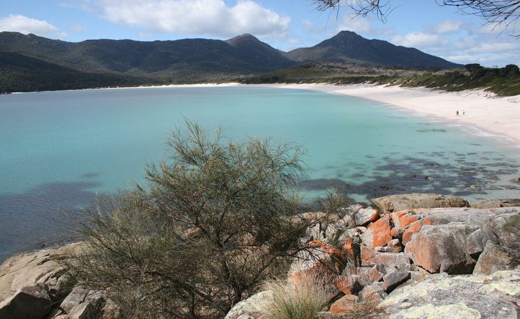 PICTURESQUE: The beauty of Wineglass Bay. PICTURESQUE: The beauty of Wineglass Bay.
