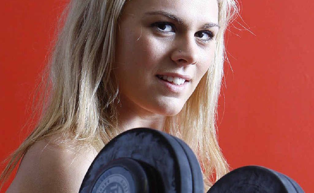 Kayla Plume, 21, has been lifting weights for seven years, building a strong and healthy body. Kayla Plume, 21, has been lifting weights for seven years, building a strong and healthy body.