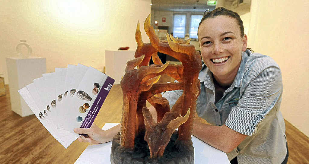 NEW EXHIBITS: Bundaberg Regional Art Gallery’s marketing officer Chloe Camilleri encourages everyone to come along to see three new exhibitions which open tonight. NEW EXHIBITS: Bundaberg Regional Art Gallery’s marketing officer Chloe Camilleri encourages everyone to come along to see three new exhibitions which open tonight.
