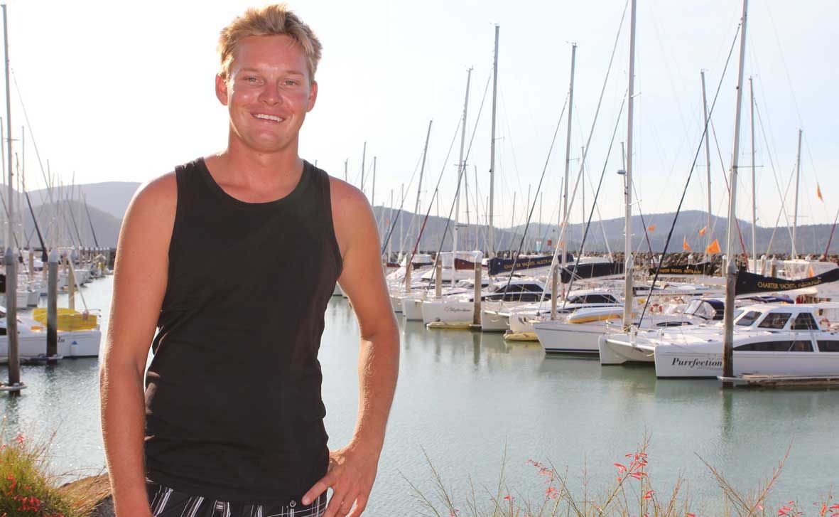 COMPETITOR: Whitsunday sailor Andrew Jenkins will compete in the 2011 Sydney Hobart race.
Photo Sharon Smallwood COMPETITOR: Whitsunday sailor Andrew Jenkins will compete in the 2011 Sydney Hobart race.
Photo Sharon Smallwood