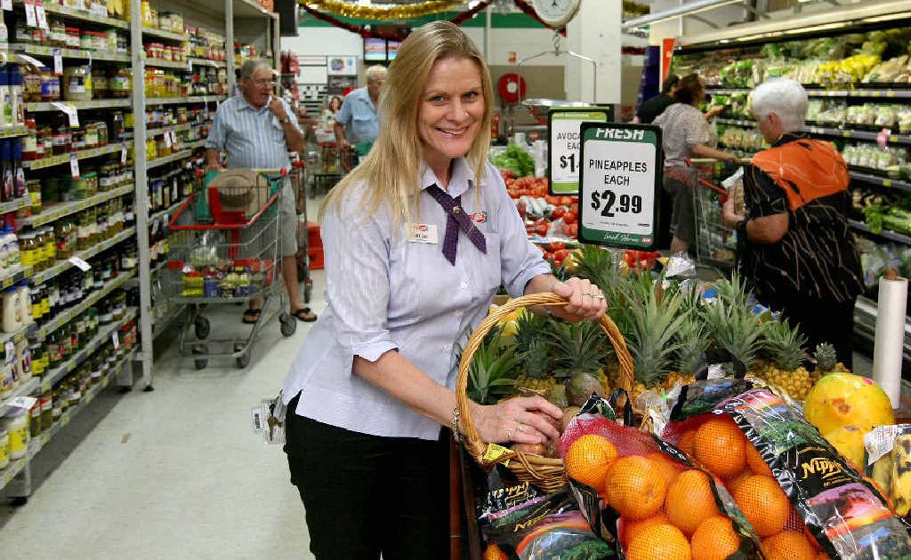 Hatties IGA owner Jill Grant says business in many areas is still booming in Mackay with shoppers buying more exotic types of food. Hatties IGA owner Jill Grant says business in many areas is still booming in Mackay with shoppers buying more exotic types of food.