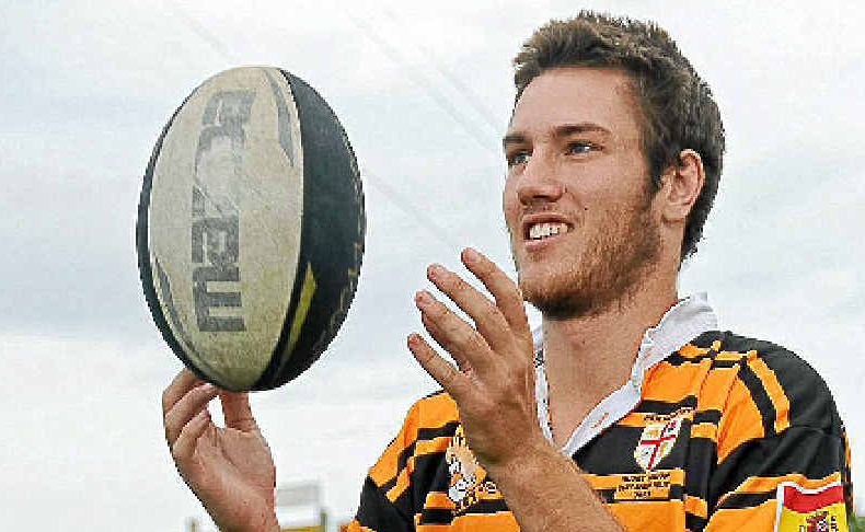 Pat Lancaster has just returned from Spain as part of the NSW Country under-18 rugby side. Lancaster will run out for the Redmen in 2012. 