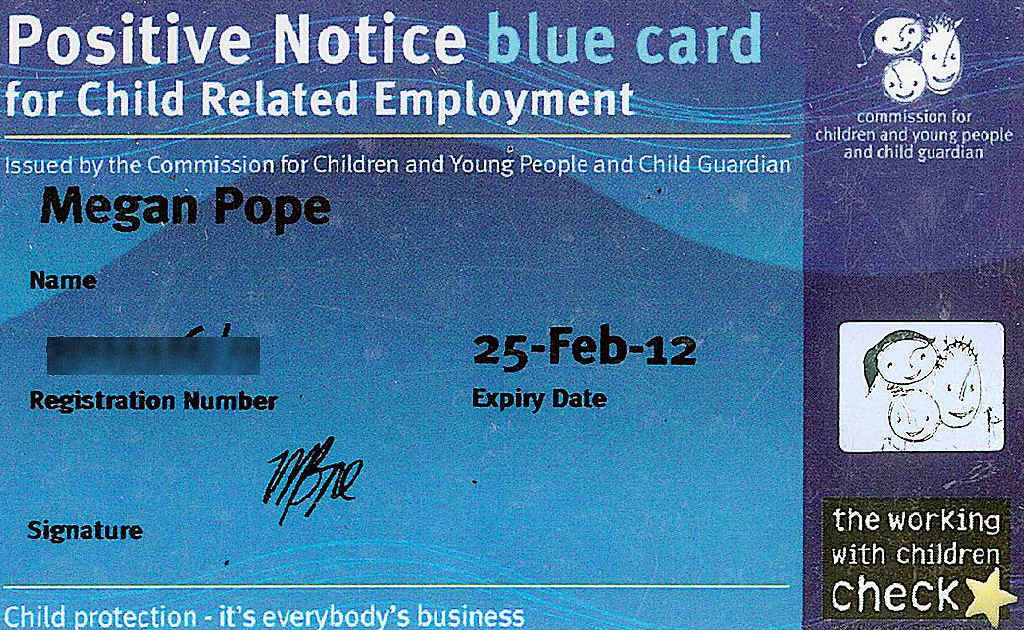 Maryborough MP Chris Foley is calling for people to have their photographs on Blue Cards to provide a safeguard against identity fraud. This digitally-altered image shows what a card bearing a photo might look like. Maryborough MP Chris Foley is calling for people to have their photographs on Blue Cards to provide a safeguard against identity fraud. This digitally-altered image shows what a card bearing a photo might look like.