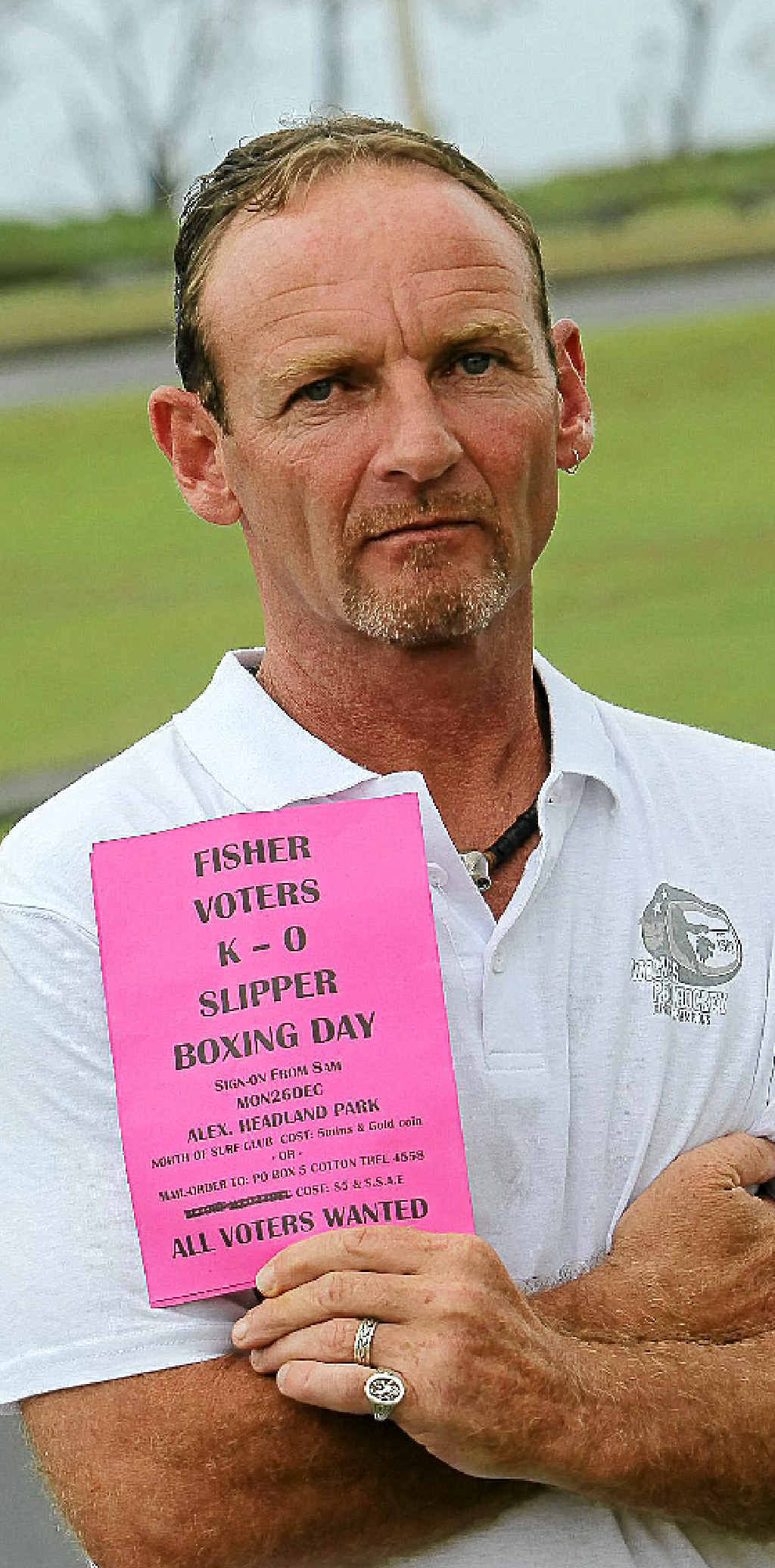 Ian Forbes believes he has the means to eject Peter Slipper from his seat of Fisher and as the Speaker of the House. Ian Forbes believes he has the means to eject Peter Slipper from his seat of Fisher and as the Speaker of the House.