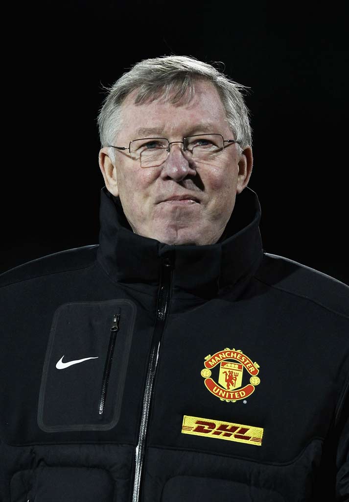 Manchester United manager Alex Ferguson. Manchester United manager Alex Ferguson.