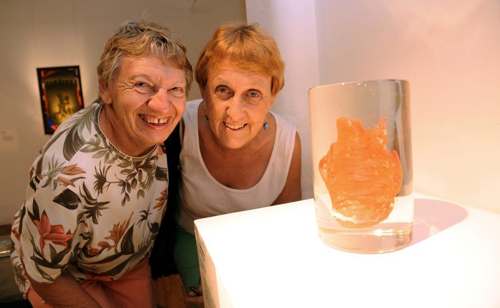 OPENING NIGHT: Mary Maddock and Greer McNeill attend the opening night of the new exhibitions on display at the Bundaberg Regional Art Gallery. OPENING NIGHT: Mary Maddock and Greer McNeill attend the opening night of the new exhibitions on display at the Bundaberg Regional Art Gallery.