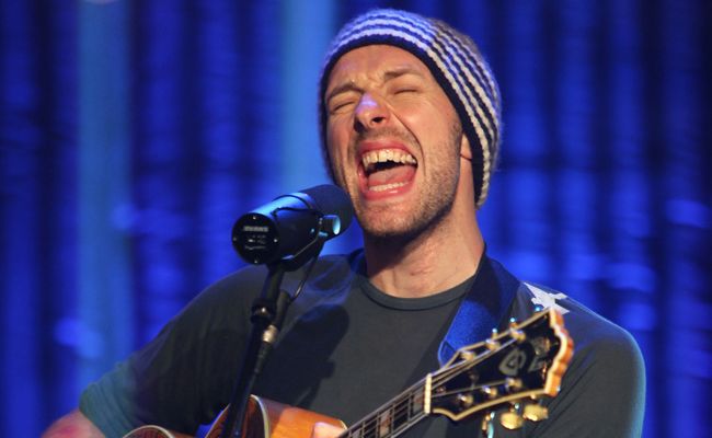 Chris Martin. Chris Martin.