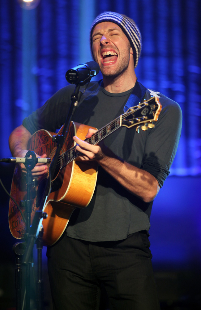 Chris Martin. Chris Martin.