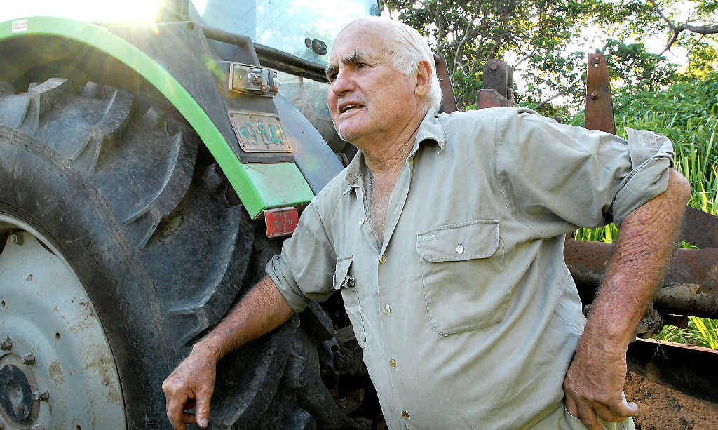 Farleigh cane farmer Bill Benson has spent 60 years in the industry. Farleigh cane farmer Bill Benson has spent 60 years in the industry.