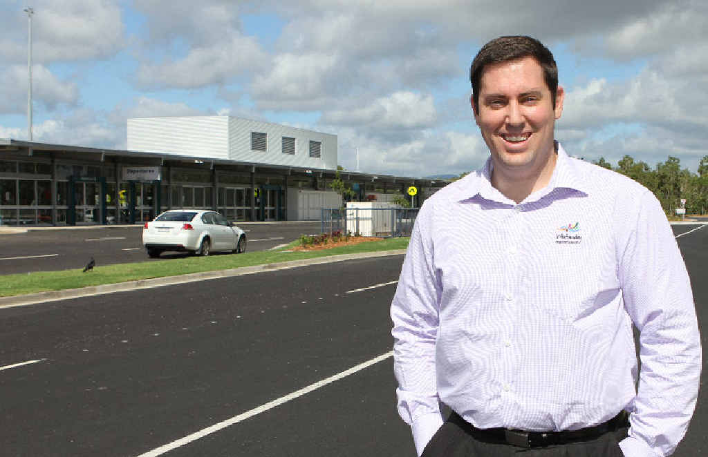 Whitsunday Coast Airport general manager Scott Waters believes development of the Galilee Basin offers a high level opportunity for the Whitsunday region and he expects high growth over the next 12 to 24 months. Whitsunday Coast Airport general manager Scott Waters believes development of the Galilee Basin offers a high level opportunity for the Whitsunday region and he expects high growth over the next 12 to 24 months.