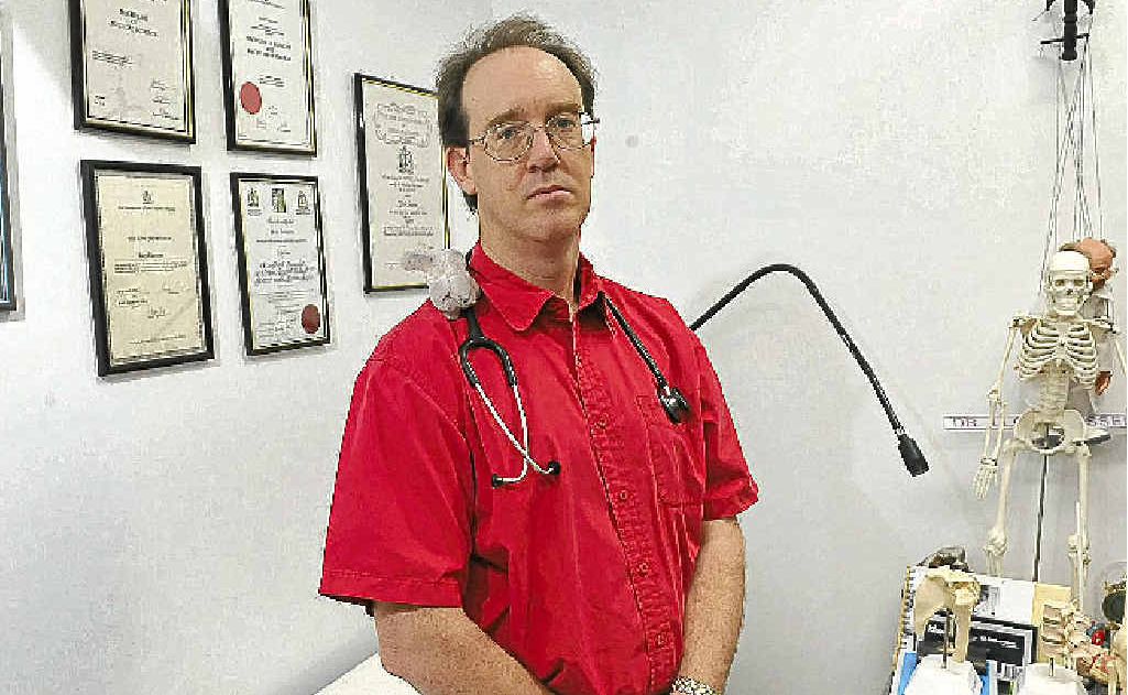 Dr Lloyd Sussens wishes to make people aware of whooping cough. Dr Lloyd Sussens wishes to make people aware of whooping cough.