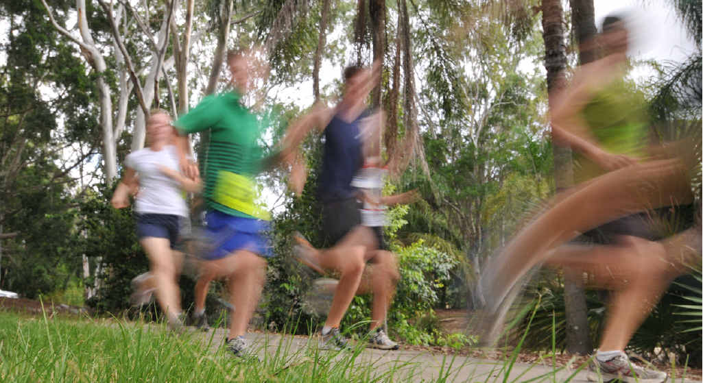 Gladstone Road Runners at the Duck Ponds footpath on Glenlyon Rd, Gladstone. Gladstone Road Runners at the Duck Ponds footpath on Glenlyon Rd, Gladstone.