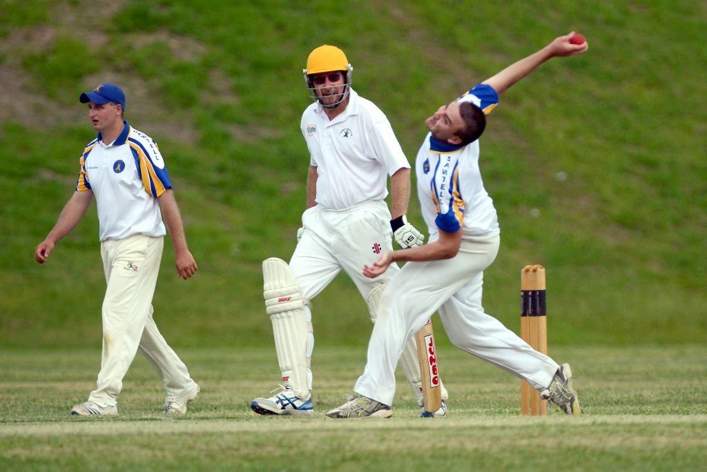 Nick Ada proved to be a handful for Dorrigo's batsmen taking two wickets in Sawtell's outright victory on Saturday