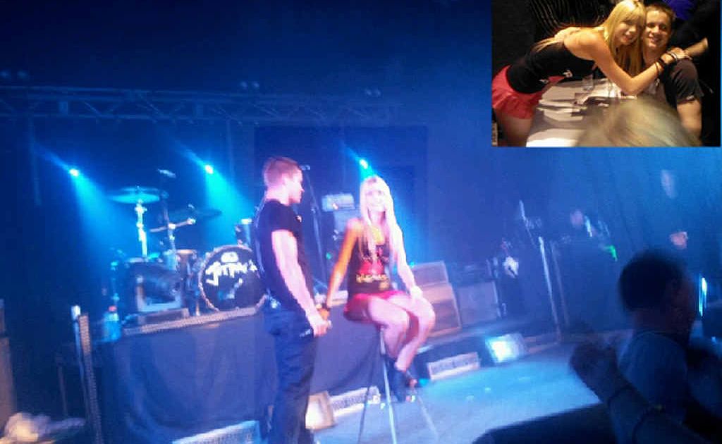 Gympie’s Breanna Mackay was called up on stage and sung to by X-Factor’s Johnny Ruffo. She also met both him (inset) and X Factor winner Reece Mastin backstage after the concert. Gympie’s Breanna Mackay was called up on stage and sung to by X-Factor’s Johnny Ruffo. She also met both him (inset) and X Factor winner Reece Mastin backstage after the concert.